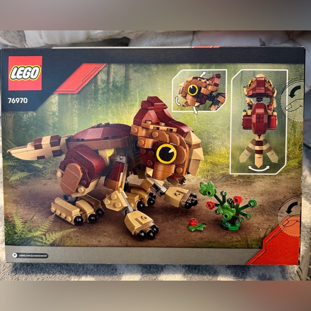 LEGO Jurassic World Dinosaur Building Set - Brown and Tan - Picture 2 of 2